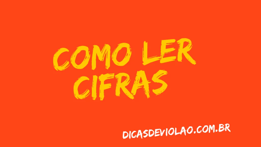 Como ler cifras