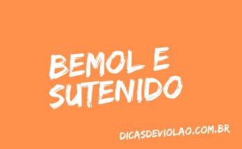 Capa: O que é bemol e sustenido