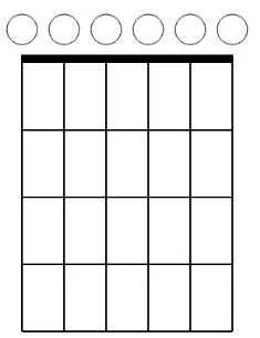 Exemplo de diagrama de acordes