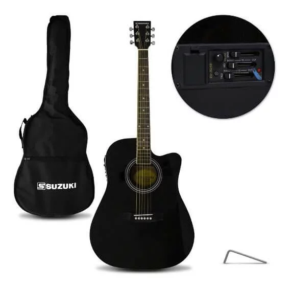 Violão para iniciante SSG-6CE BK