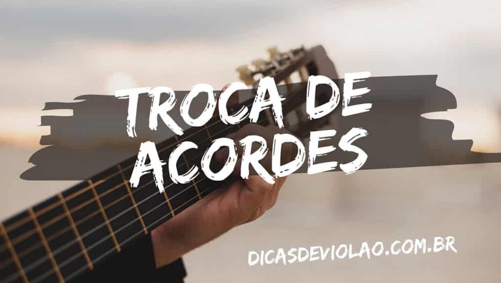 Troca de acordes