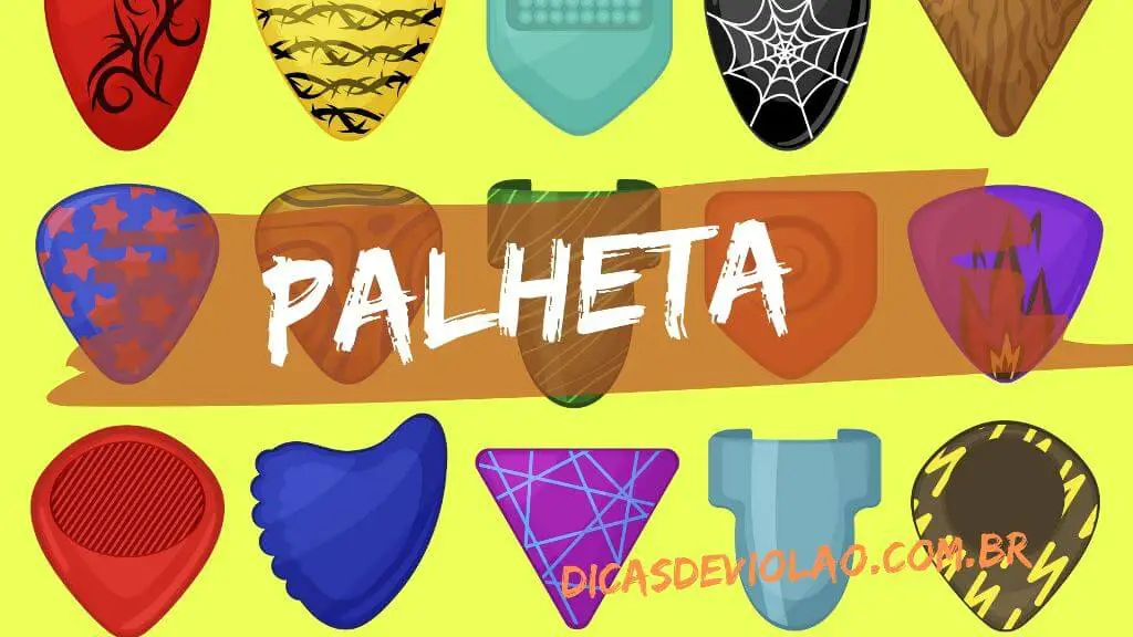 Palheta de Violão
